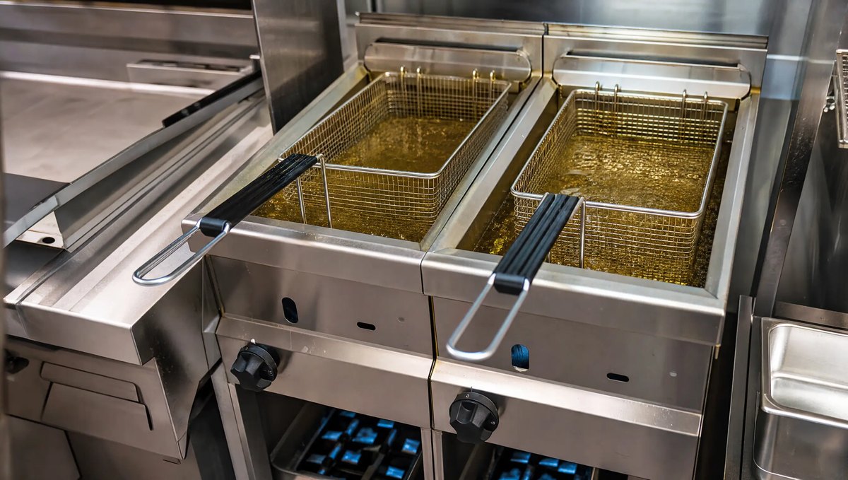 Commercial deep fryer service